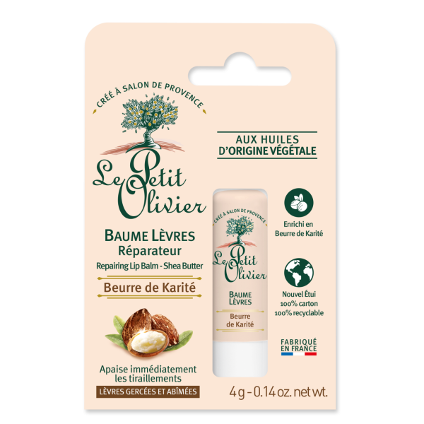 Baume Lèvres Réparateur - Beurre de...