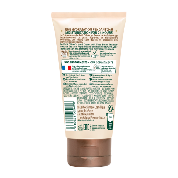 Crème Mains Réparatrice - Beurre de...