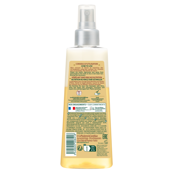 Spray démêlant Olive Karité Argan...