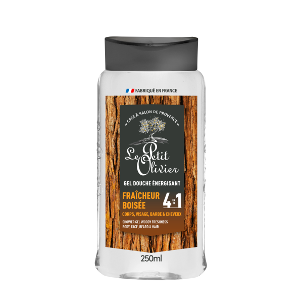 Gel Douche Fraîcheur Boisée 4 en 1...