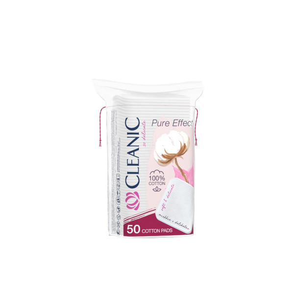 Cleanic Pure Effect – Carrés de coton...