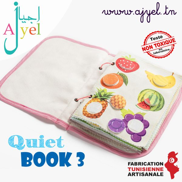 Quiet Book 3: Fabric book with many...