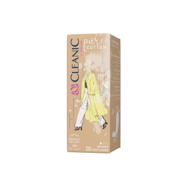 Cleanic Pure Cotton – Protège-slips...