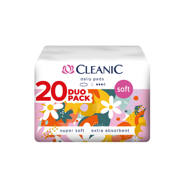 Cleanic Soft – Day Sanitary Pads –...
