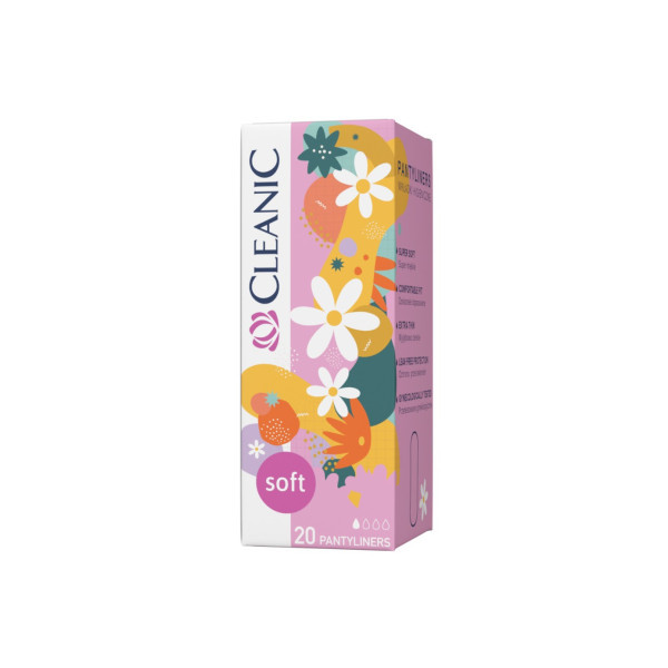 Cleanic Soft – Protège-slips non...