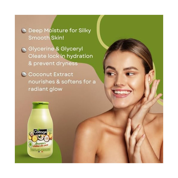 Gel Douche Lait Hydratant Cottage –...