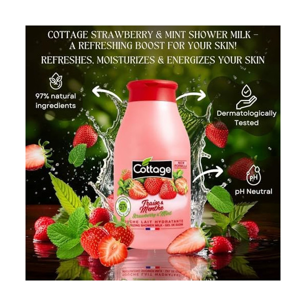 Gel Douche Lait Hydratant Cottage –...