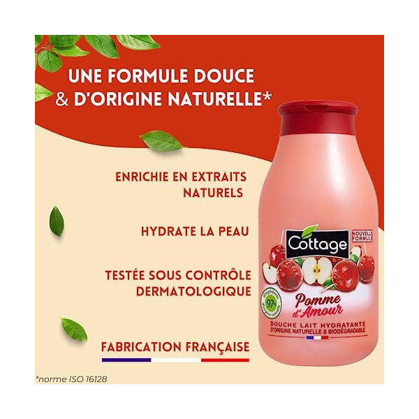 Gel Douche Lait Hydratant Cottage –...