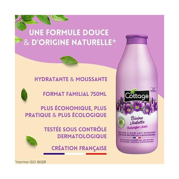 Gel Douche & Bain Lait Hydratant...