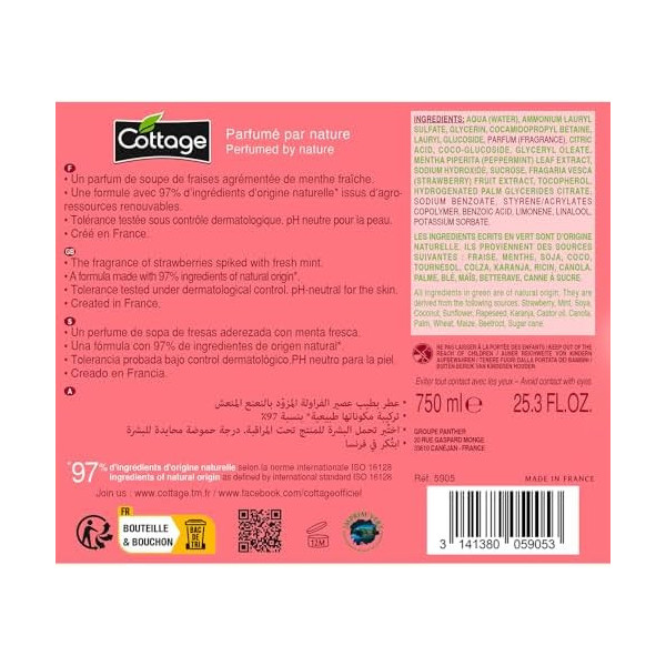Gel Douche & Bain Lait Hydratant...