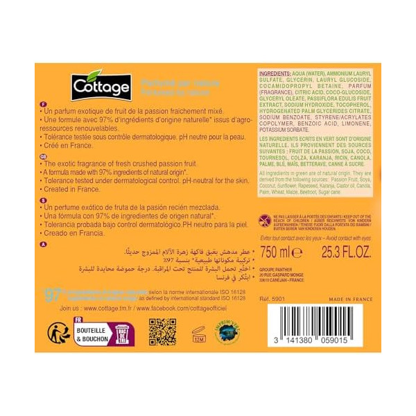 Gel Douche & Bain Lait Hydratant...