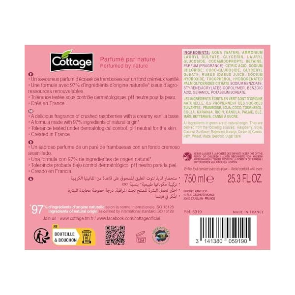 Gel Douche & Bain Lait Hydratant...