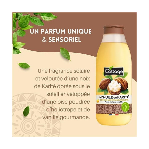 Huile de Douche Cottage – Peaux...