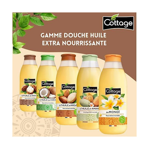 Huile de Douche Cottage – Peaux...