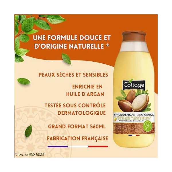 Huile de Douche Précieuse Cottage –...