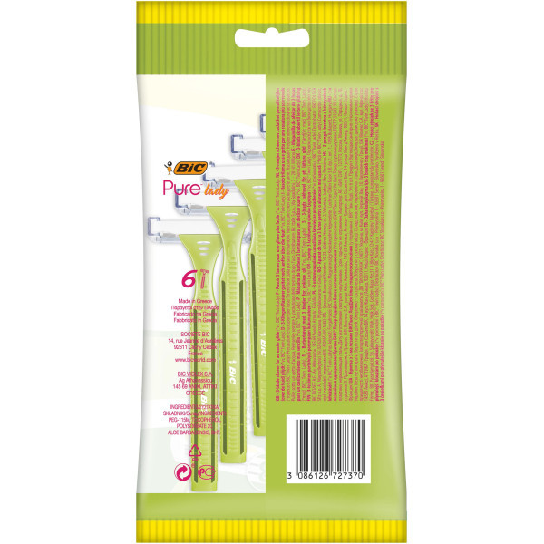 BIC Pure Lady - Rasoirs jetables...