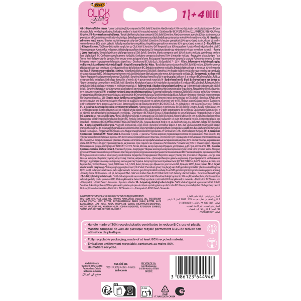 BIC Click 3 Soleil Rasoirs  Système...