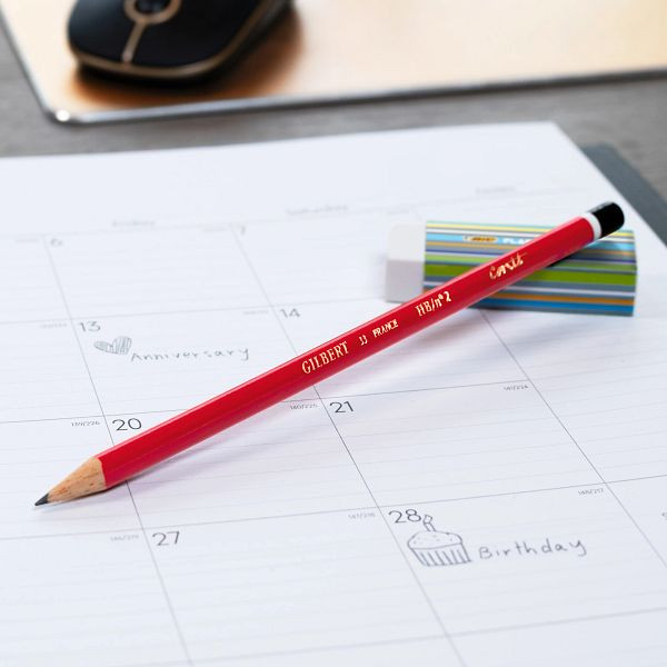 BIC Gilbert Crayons à Papier - HB, Boîte de 12