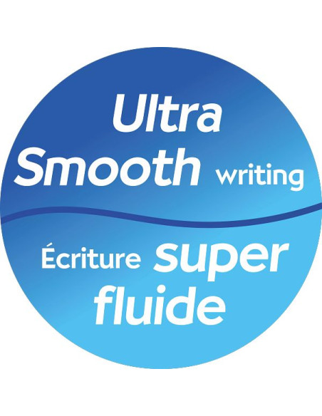 BIC Cristal Soft Stylos-Bille Pointe Large - Noir, Boîte de 50