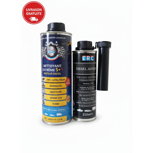 Pack ERC Nettoyant Extrême 5+1 diesel...