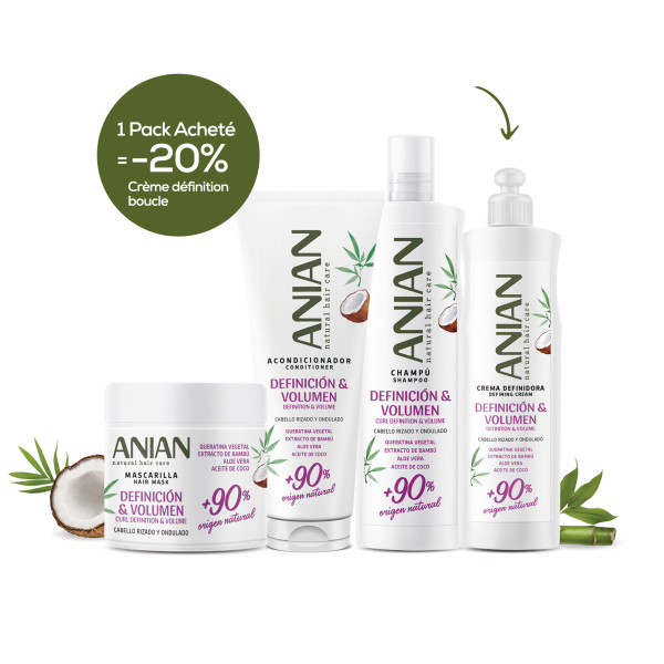 ANIAN Pack Définition & Volume (Mask,...