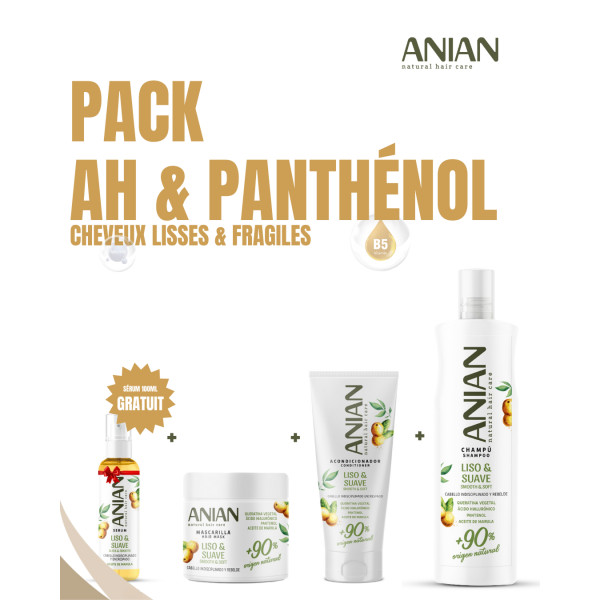 مجموعة Anian AH & Panthénol + سيروم مجاني