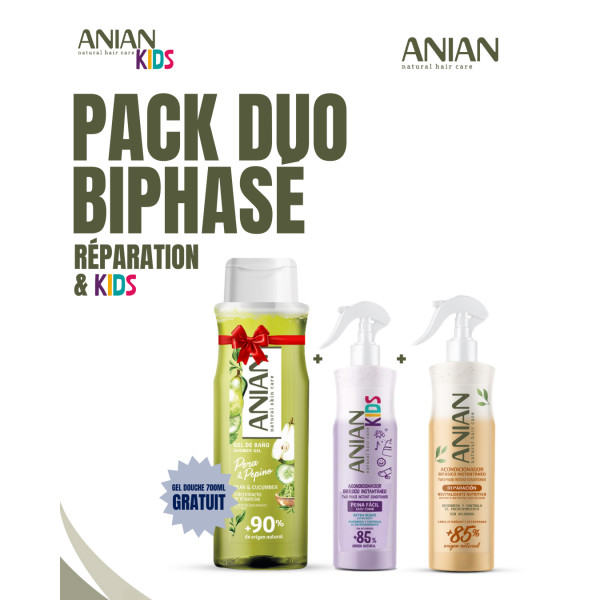 Anian Pack duo biphasé + Gel Douche Gratuit