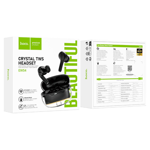 Airpods TWS Hoco EW54 Stéréo BT V5.3...