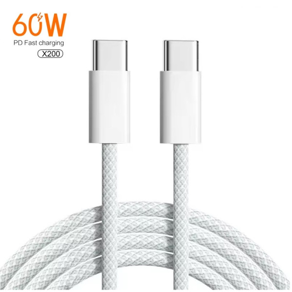 Cable de Charge Super Rapide Tressé...