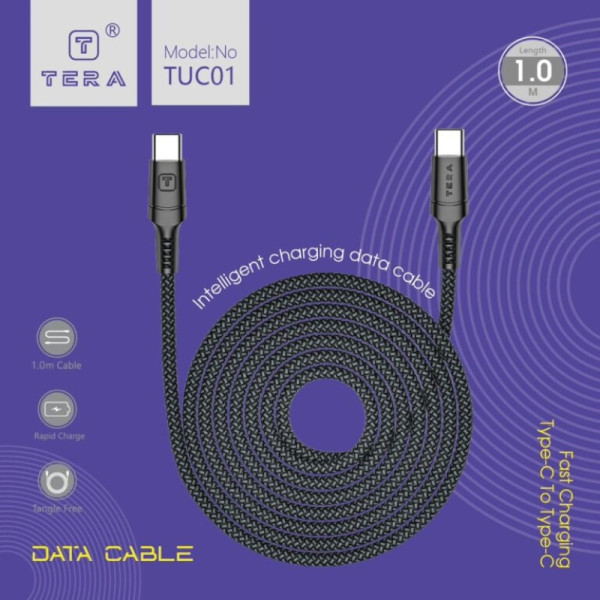 Câble De Charge en PVC TERA Type-C...