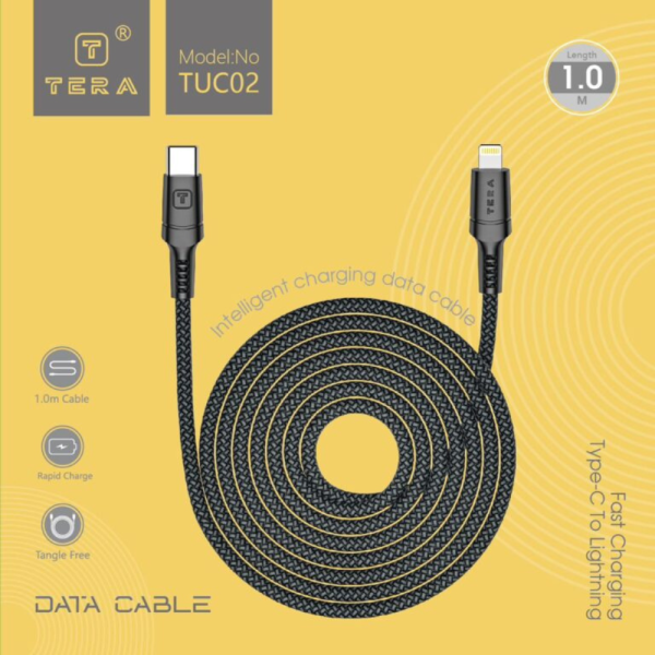 Cable Type -C Vers Lightning TERA...