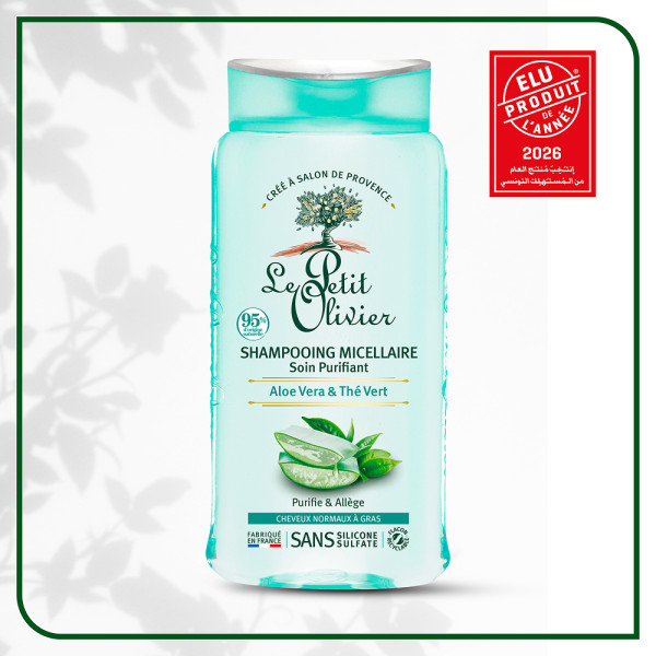 Shampooing Micellaire Aloe vera Thé...