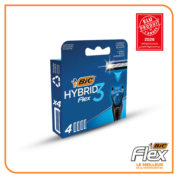 BIC Flex 3 Rasoirs Rechargeables 3...