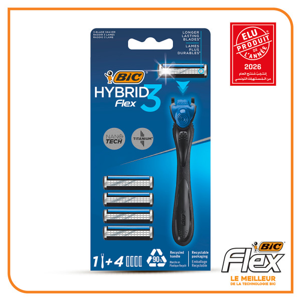 BIC Flex 3 Rasoirs Rechargeables 3...