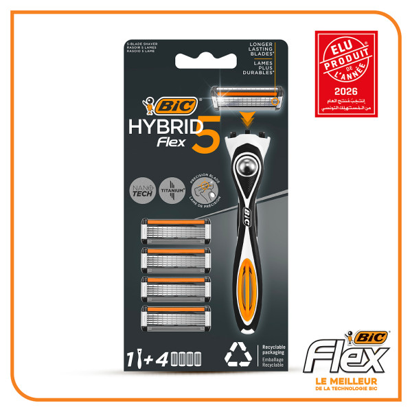 BIC Flex 5 Rasoirs Rechargales 5...