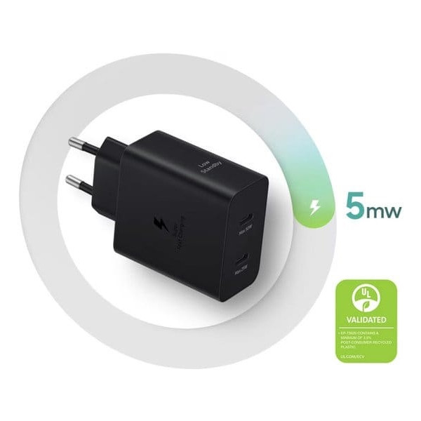 Chargeur Duo Ultra Rapide 50W PD3.0...