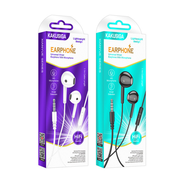 Ecouteur Filaire KAKU 1301 3.5mm avec...