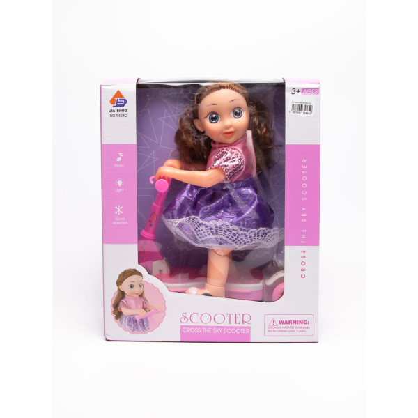 Trottinette poupée  "Cross the Sky...