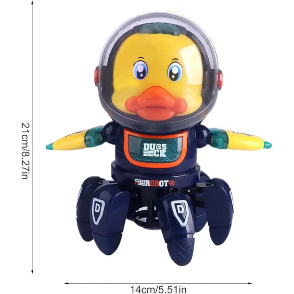 Robot canard dansant le "Space Duck"