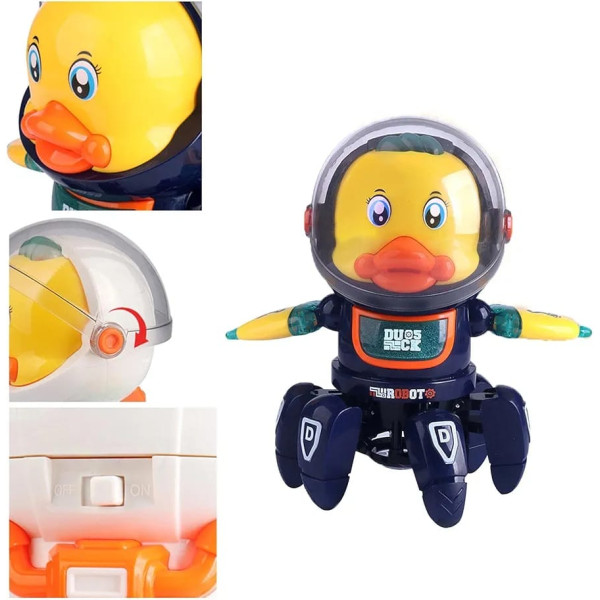 Robot canard dansant le "Space Duck"