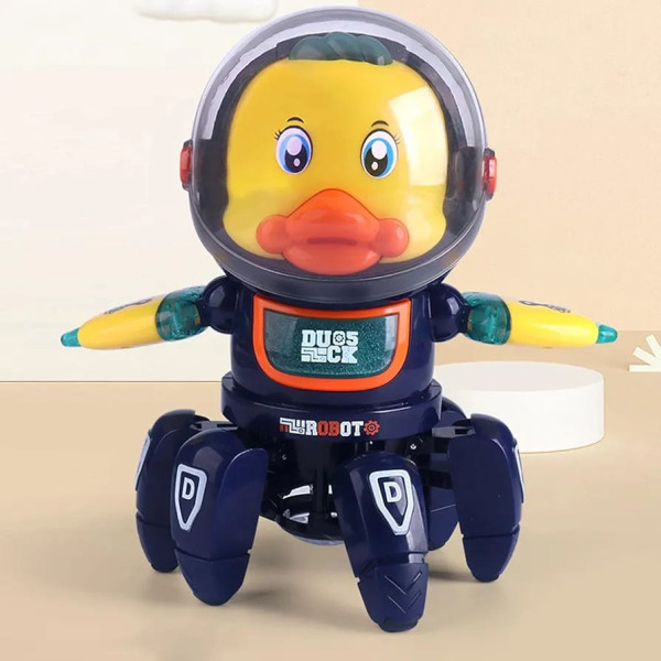 Robot canard dansant le "Space Duck"