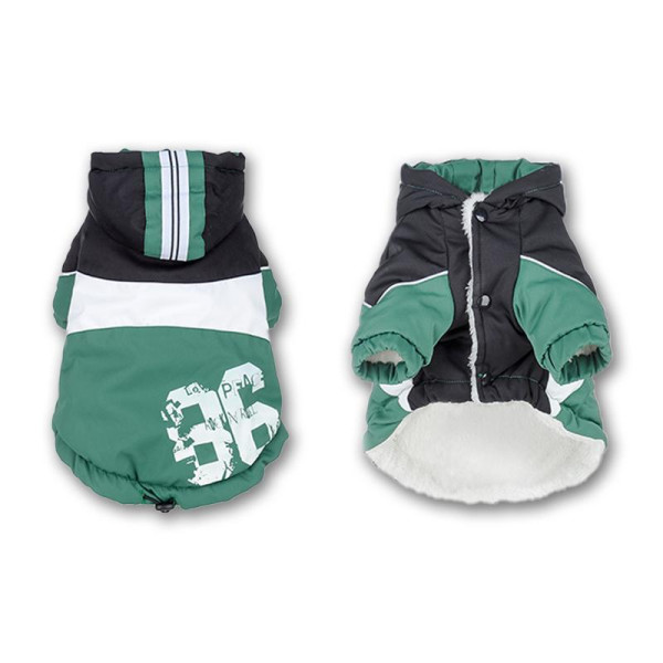 Manteau chaud imperméable vert pour...