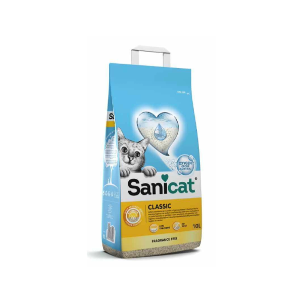 Pack pour chat : litière SANICAT...