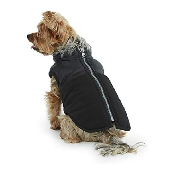 Doudoune noir pour chien 