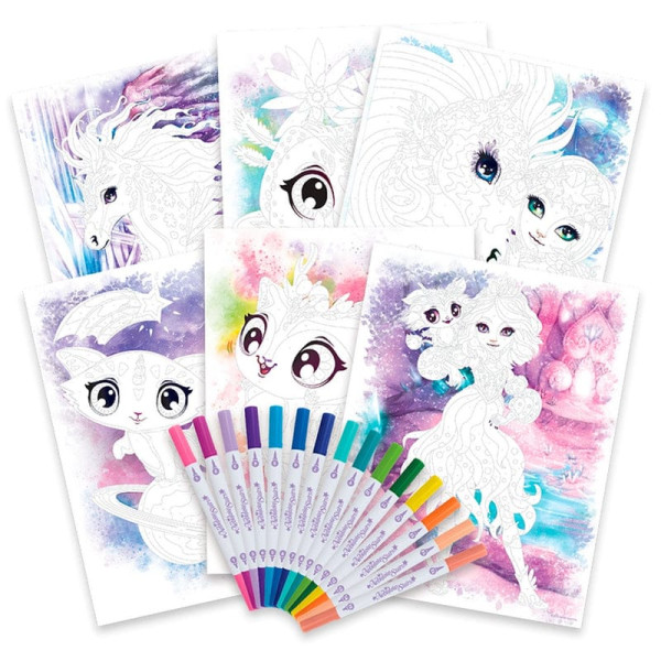 Ensemble de coloriage à numéro