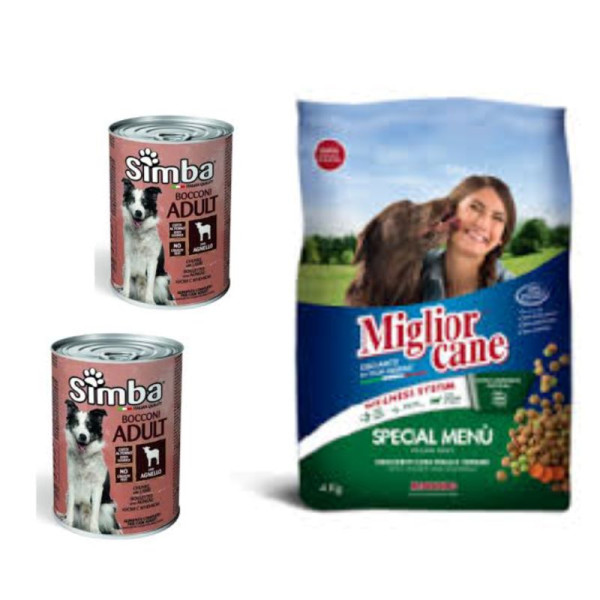 Pack nourriture pour chien adult 