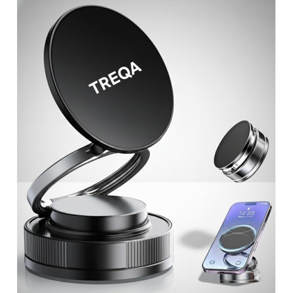 Support Magnétique Extra Solide Fixation à Vide Rotatif...