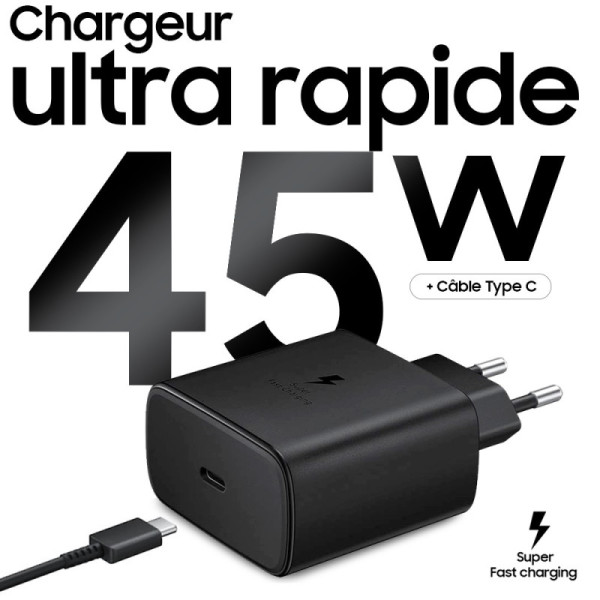 Copie de Chargeur Ultra Rapide 45W...