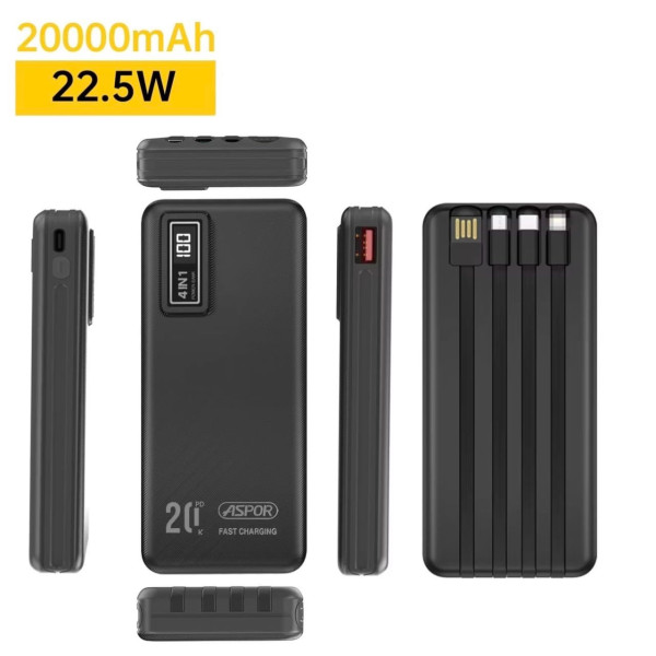 Power Bank ASPOR 20000mAh Ultra...