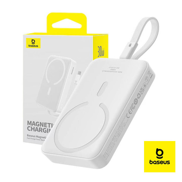 Baseus Magnetic Mini MagSafe Power Bank 10000mAh Charge...
